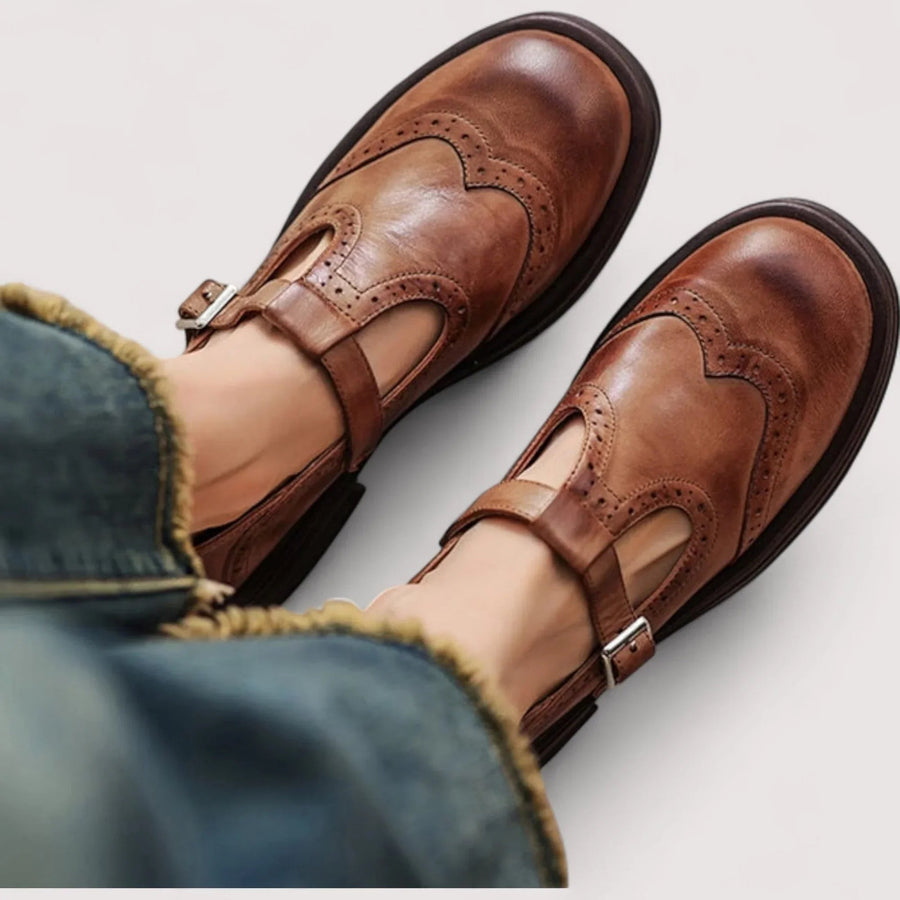 Audrey | Classic And Supportive Orthopedic Mary Jane Shoes 0