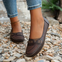 Women's Slip-On Shoe | Cushioned Sole Supportive Footbed Breathable