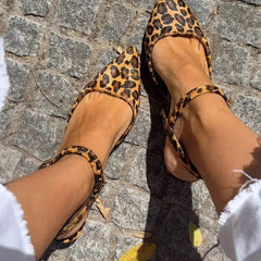 Women's Ballet Flats | Pointed Toe Ankle Strap