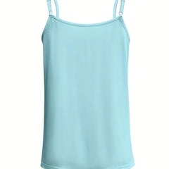 kanten tanktop met V-neck