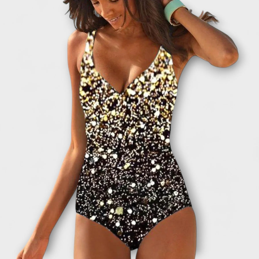 Women's Bikini | V-Neckline Wrap Ruched Sleeveless
