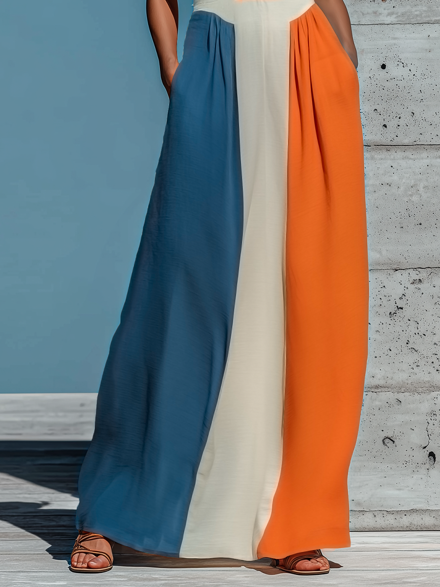 Women's Smocked Dress | Halter Keyhole Strapless Maxi