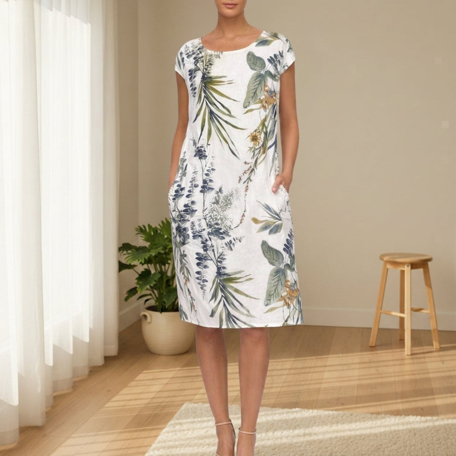 Ivory / White Botanical