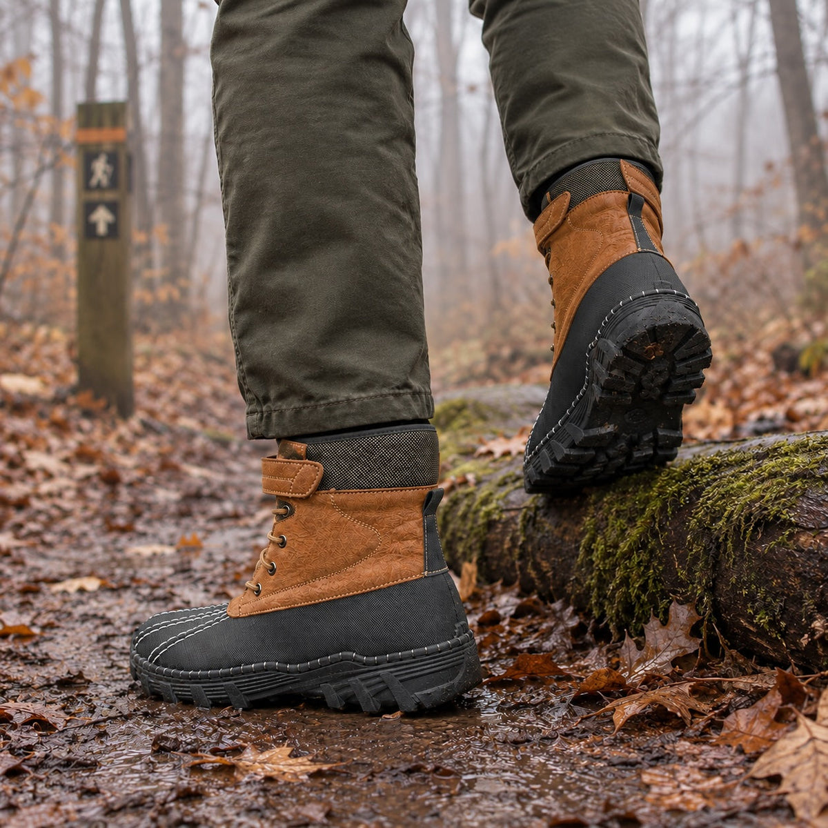 Brodvick Leather Duck Boots - Jack Hafford