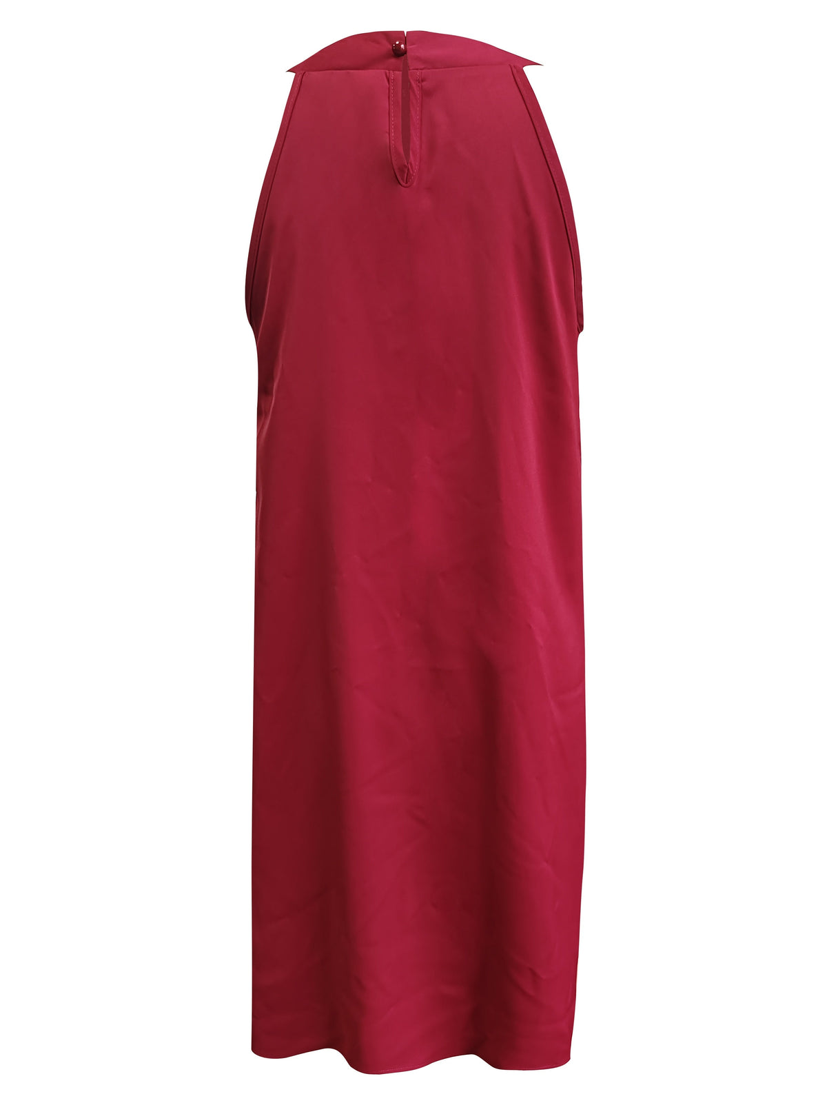 Women's Sparkle Dress | Midi Draped Sleeveless Embellished