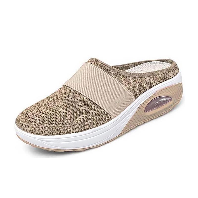 Women's Mules | Mesh Slip-On Air Cushion Lightweight