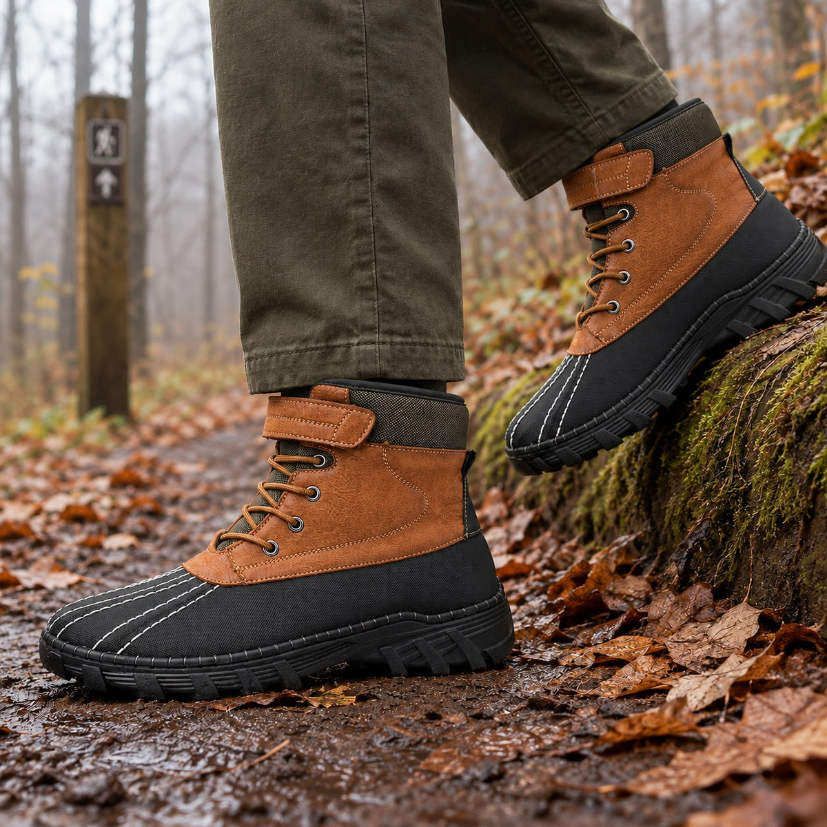 Brodvick Leather Duck Boots - Jack Hafford