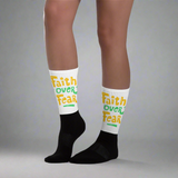 Faith Over Fear Socks