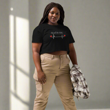 God is my Lifeline Crop Tee