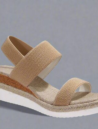 Women's Platform Sandals | Open Toe Strappy Wedge Cushioned