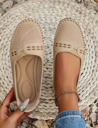 Women's Slip-On Shoe | Cushioned Sole Supportive Footbed Breathable