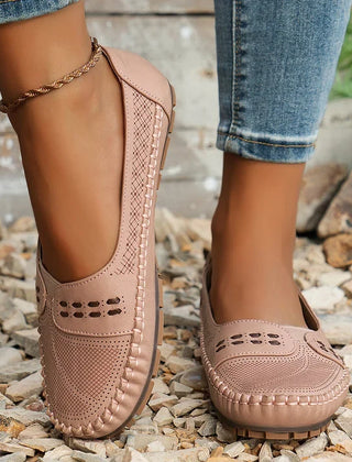 Women's Slip-On Shoe | Cushioned Sole Supportive Footbed Breathable