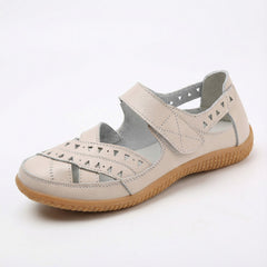 Women's Closed Toe Sandals | Cutout Adjustable Strap Flexible