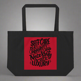 Self-Care… Large Tote Bag