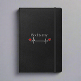 God is… Hardcover Notebook