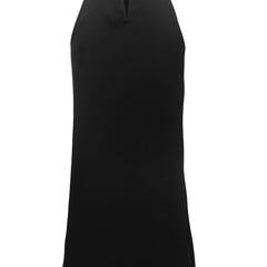 Women's Sparkle Dress | Midi Draped Sleeveless Embellished