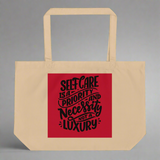 Self-Care… Large Tote Bag