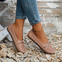 Women's Slip-On Shoe | Cushioned Sole Supportive Footbed Breathable