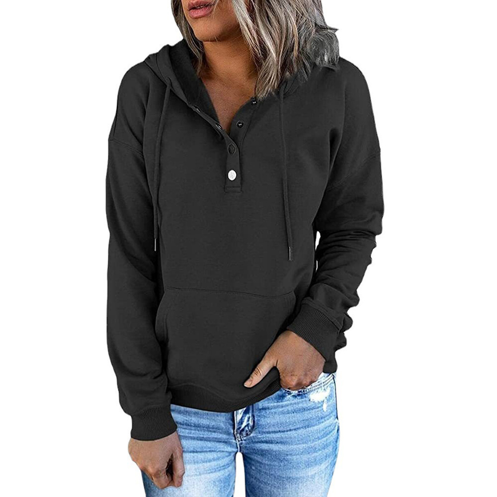 Soft women's long sleeve comfort sweatshirt, elegant designer style. Ideal for casual everyday fashion.