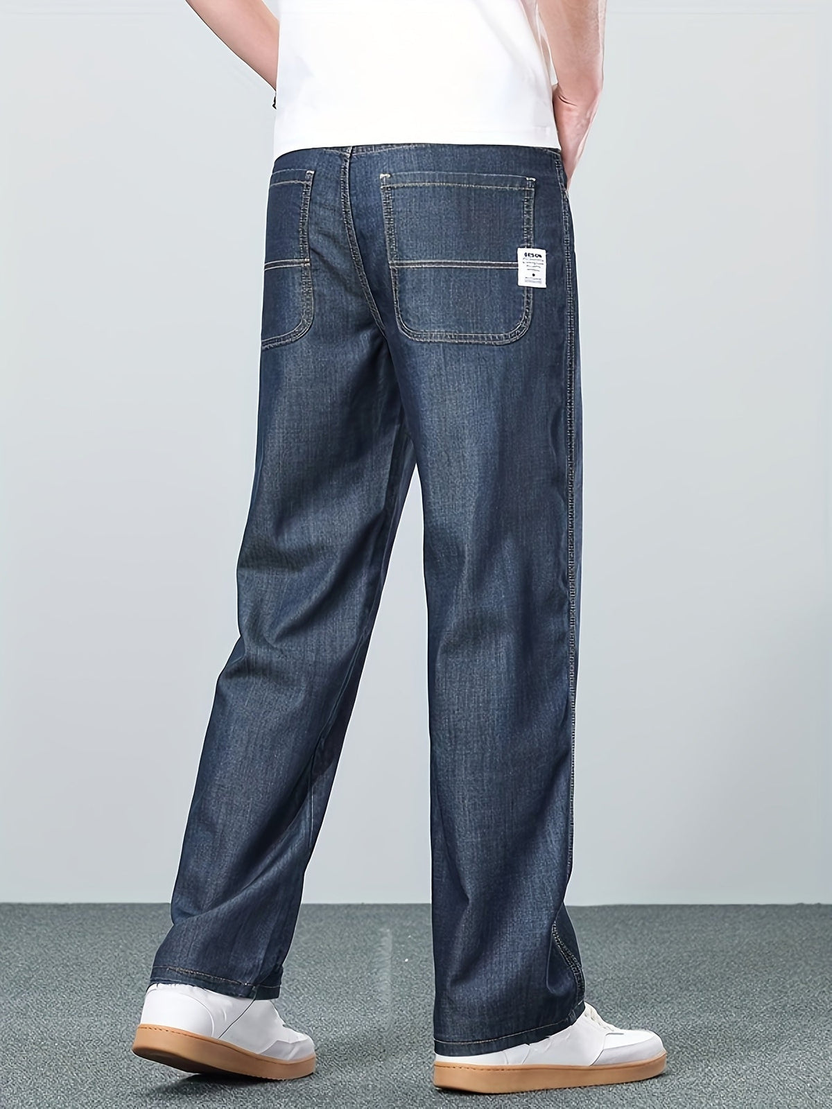 Men's Baggy Jeans | Relaxed Fit Straight Leg Denim