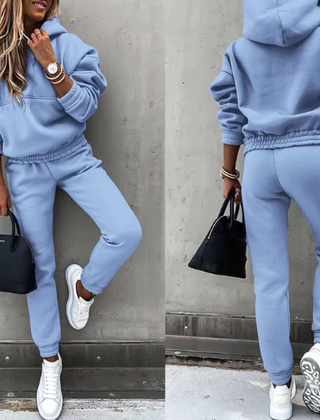 Women's Sweatsuit | Hooded Relaxed Fit Jogger
