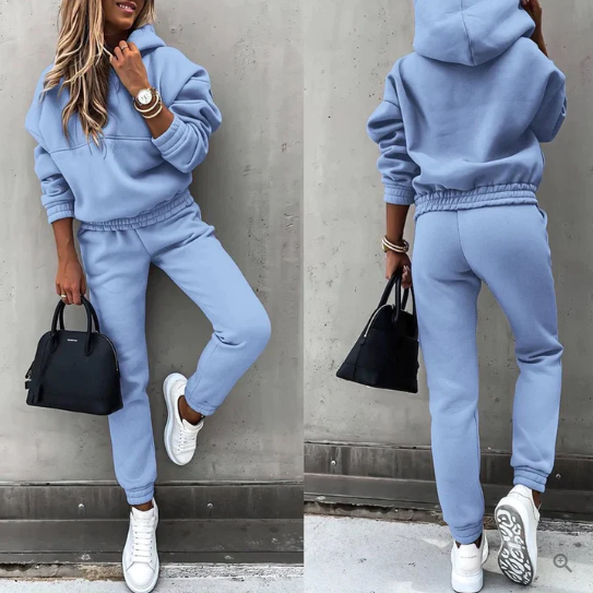 Women's Sweatsuit | Hooded Relaxed Fit Jogger