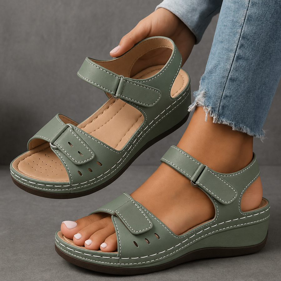 Bianca | Orthopedic Wedge Sandals for Elegant Summer Style 0