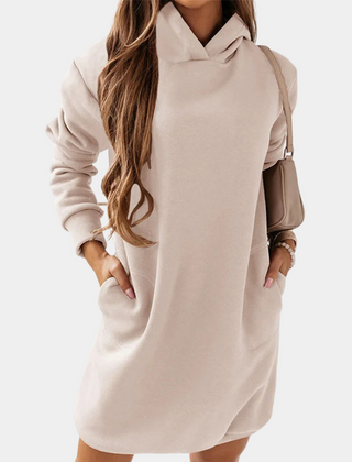 Women's Sweatshirt | Cowl Neck Long Sleeve Midi Knit
