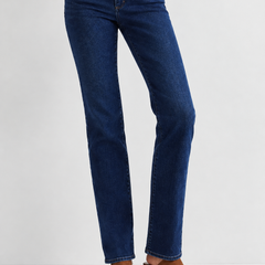 Women's Bootcut Jeans | High-Rise Waist Button Fly Denim