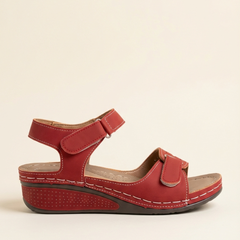 Women's Sandals | Strappy Wedge Sole Open Toe Orthopedic