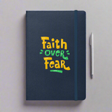Faith Over Fear Hardcover Notebook