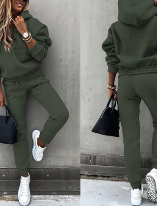 Women's Sweatsuit | Hooded Relaxed Fit Jogger