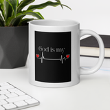 God is… White Glossy Mug