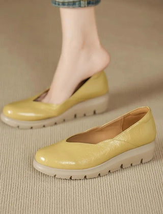 Julia | Orthopedic and Comfortable Leather Ballerinas 0