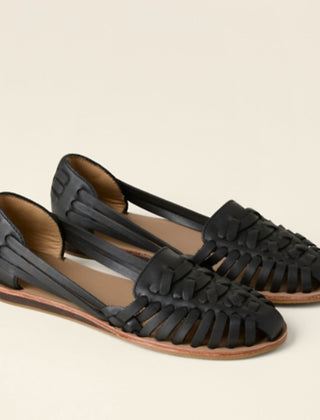Lily | Woven Closed-Toe Slip-On Comfort Sandals 0