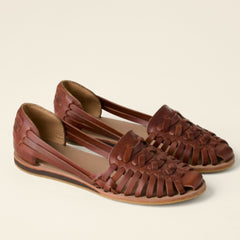 Lily | Woven Closed-Toe Slip-On Comfort Sandals 1
