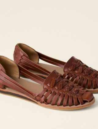 Lily | Woven Closed-Toe Slip-On Comfort Sandals 1
