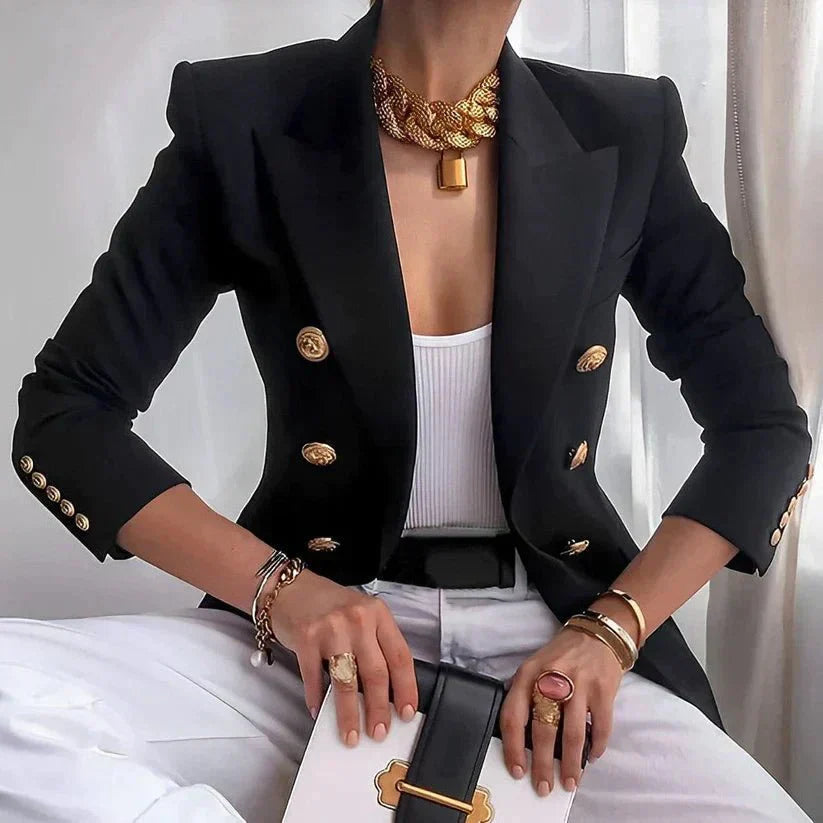 Lorana | Elegant Ladies Blazer with Double Buttons 0