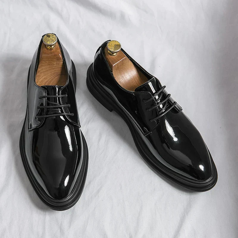 Men's Shoe | Lace-Up Derby Polished Leather
