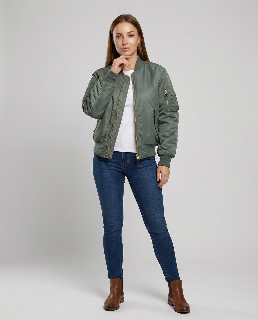 Mia | Timeless & Versatile Women's Bomber Jacket 1