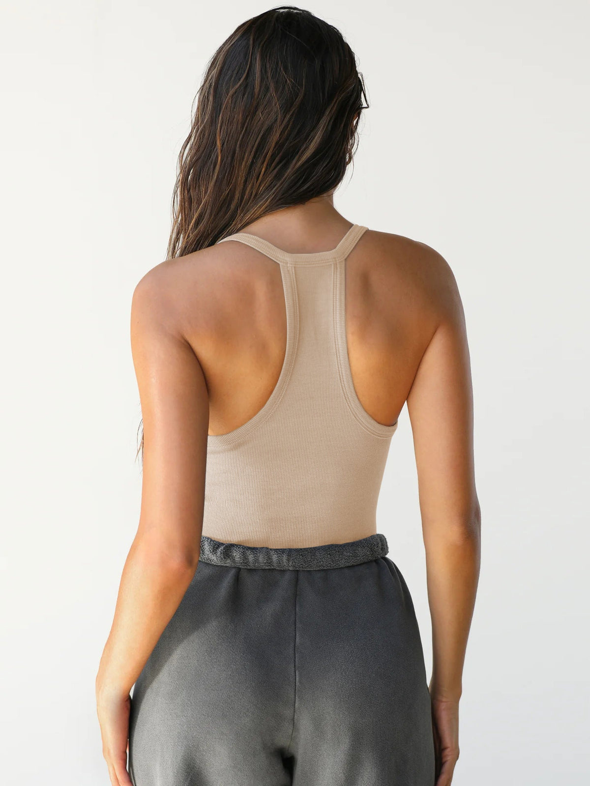 Women's Camisole | V-Neck Sleeveless Ribbed Knit