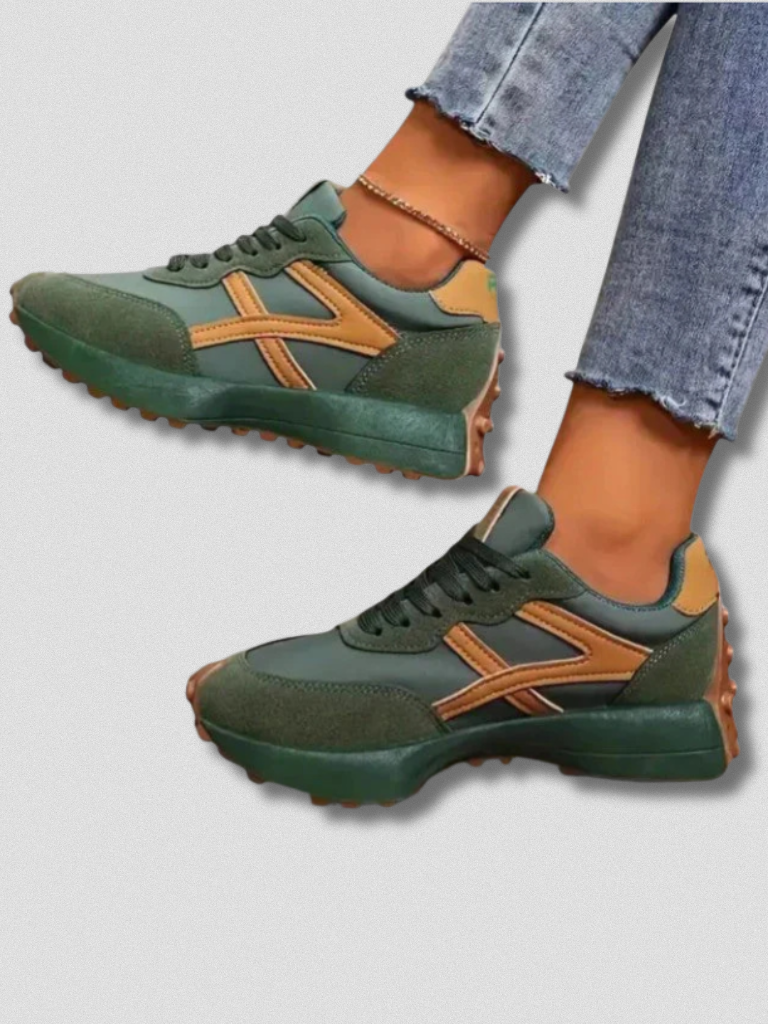 Women's Sneakers | Lace Closure Cushioned Sole Platform