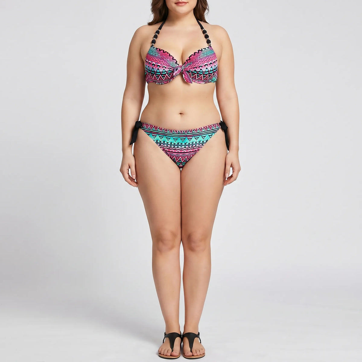 Push-Up Bikini Set Plus Size - Heidi