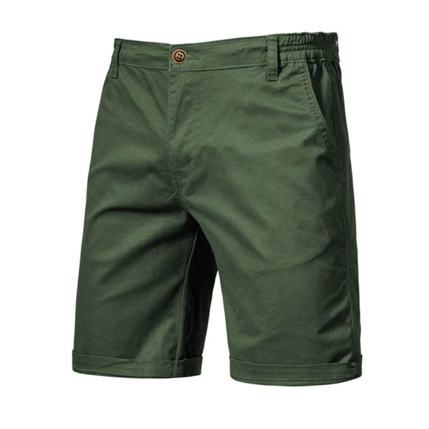 Men's Tailored Dress Shorts | Flat Front Button Closure Relaxed Fit