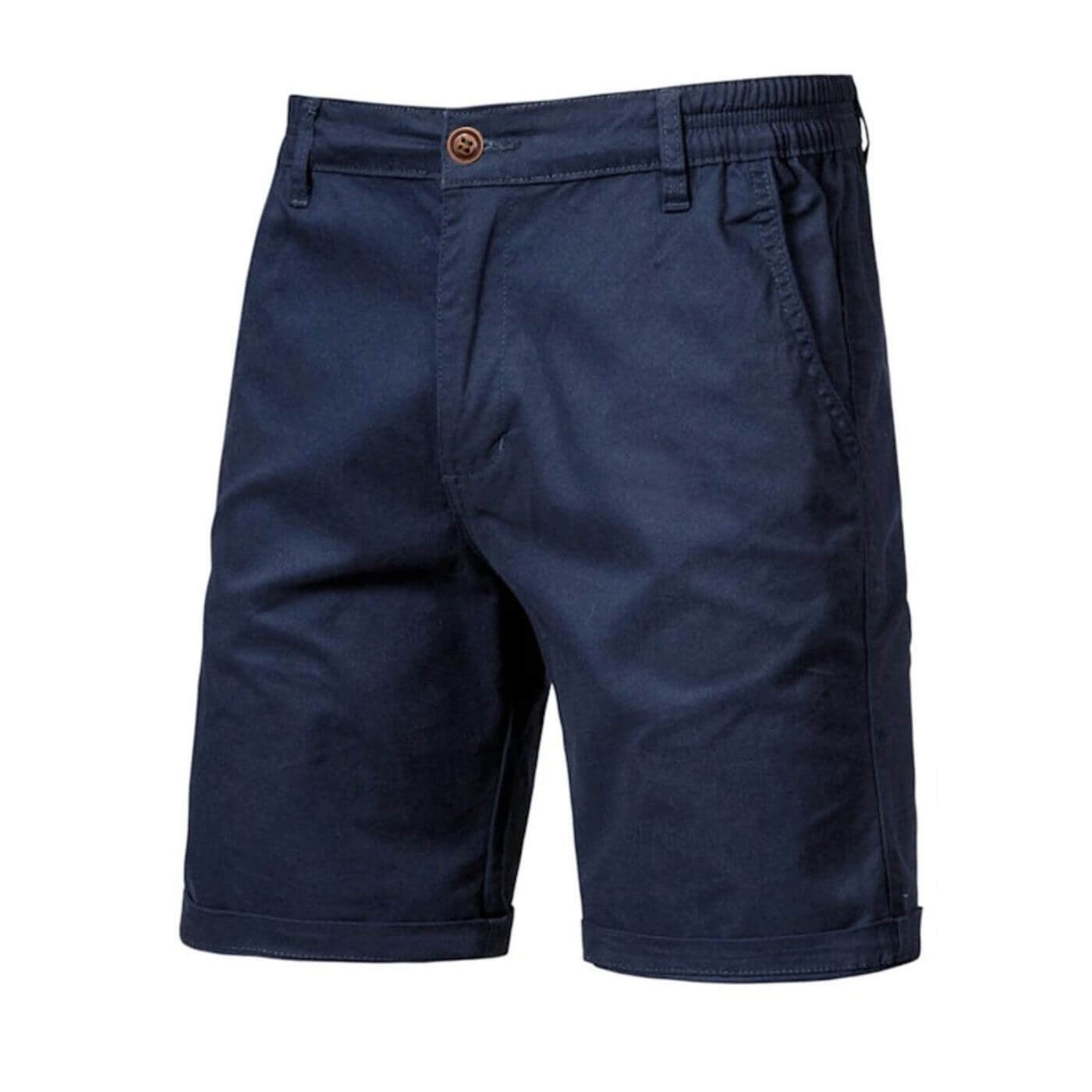 Men's Tailored Dress Shorts | Flat Front Button Closure Relaxed Fit