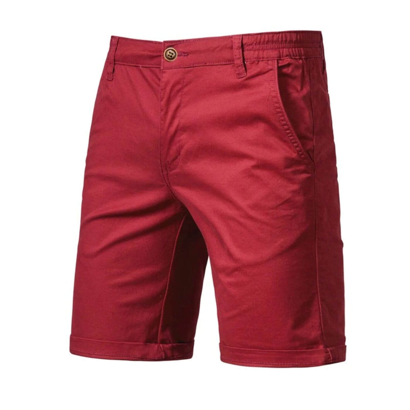 Men's Tailored Dress Shorts | Flat Front Button Closure Relaxed Fit