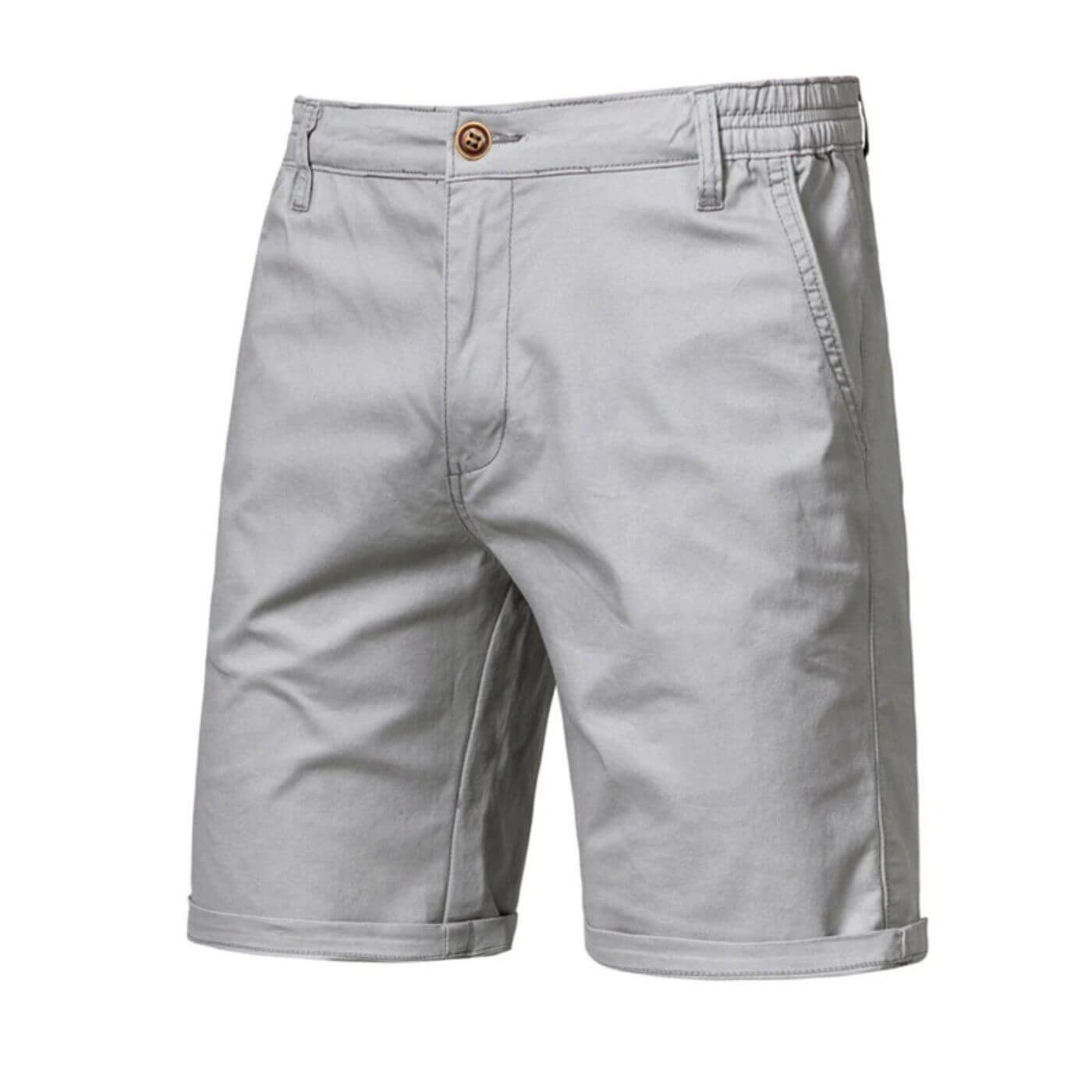 Men's Tailored Dress Shorts | Flat Front Button Closure Relaxed Fit