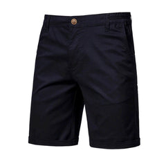 Men's Tailored Dress Shorts | Flat Front Button Closure Relaxed Fit