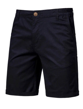 Men's Tailored Dress Shorts | Flat Front Button Closure Relaxed Fit