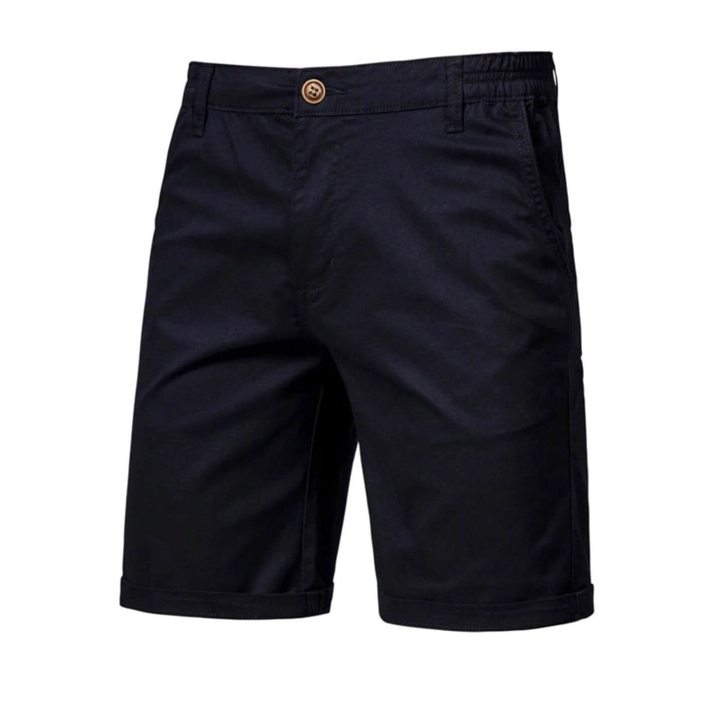 Men's Tailored Dress Shorts | Flat Front Button Closure Relaxed Fit